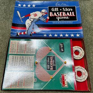1940s Cadaco-Ellis Ethan Allen's All-Star Baseball Game +41 player cards 19” Box